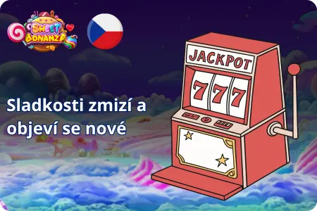 Sweet Bonanza automat s českou vlajkou
