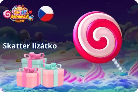 Skatter lízátko a dárky